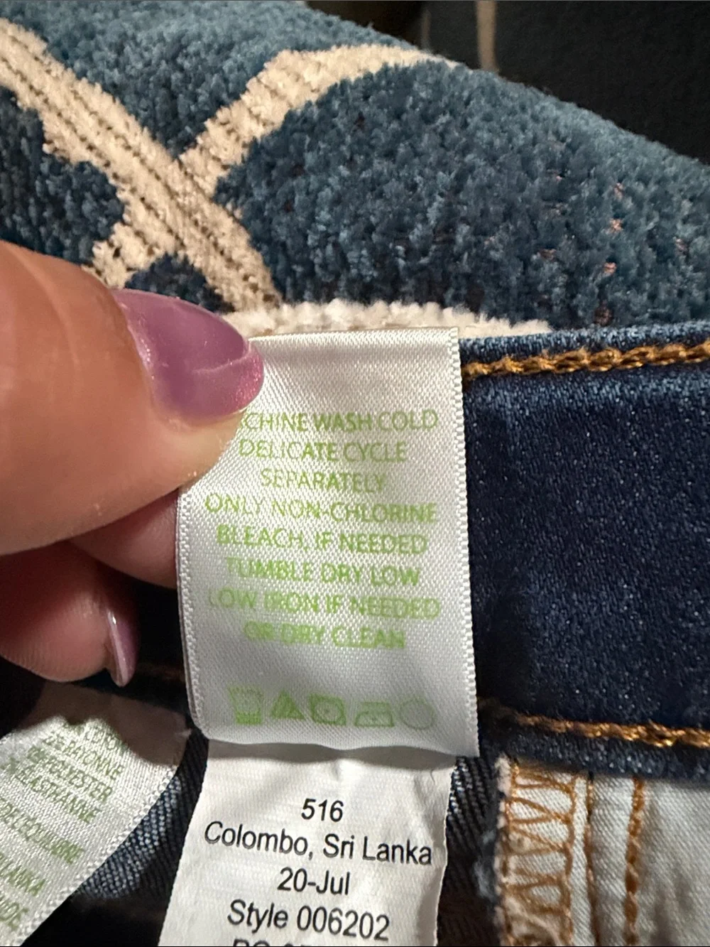 Lilly Pulitzer Dark Wash Eagan High Rise Skinny Denim Jeans. Sz M-10 - Picture 12 of 13